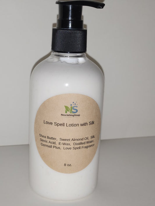 Love Spell Lotion with Silk Protein